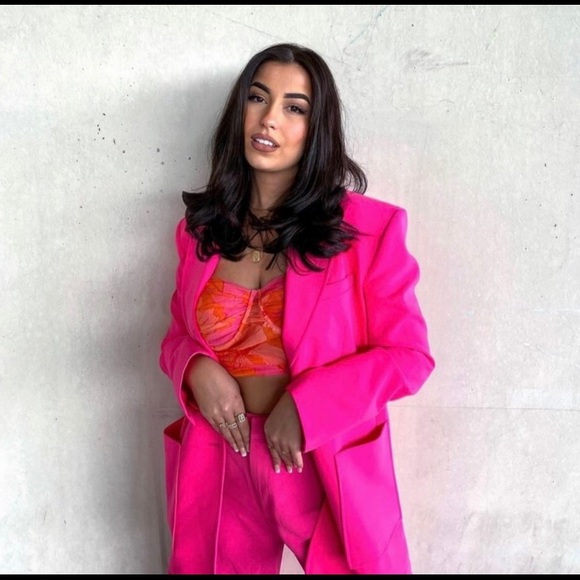 Zara Tulle Bustier Crop Top. NWT. Size Small. - Picture 2 of 11